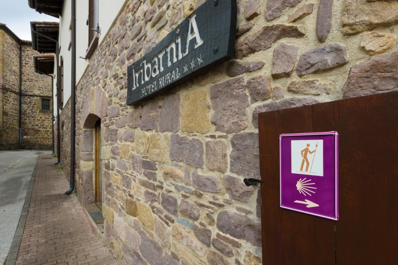 Hotel Rural Iribarnia Ланц Экстерьер фото