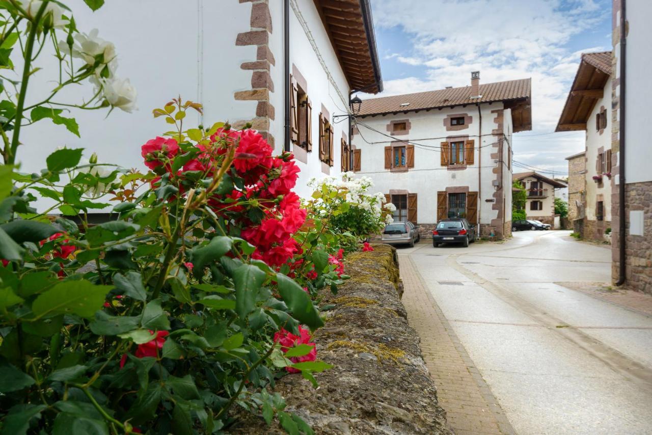 Hotel Rural Iribarnia Ланц Экстерьер фото