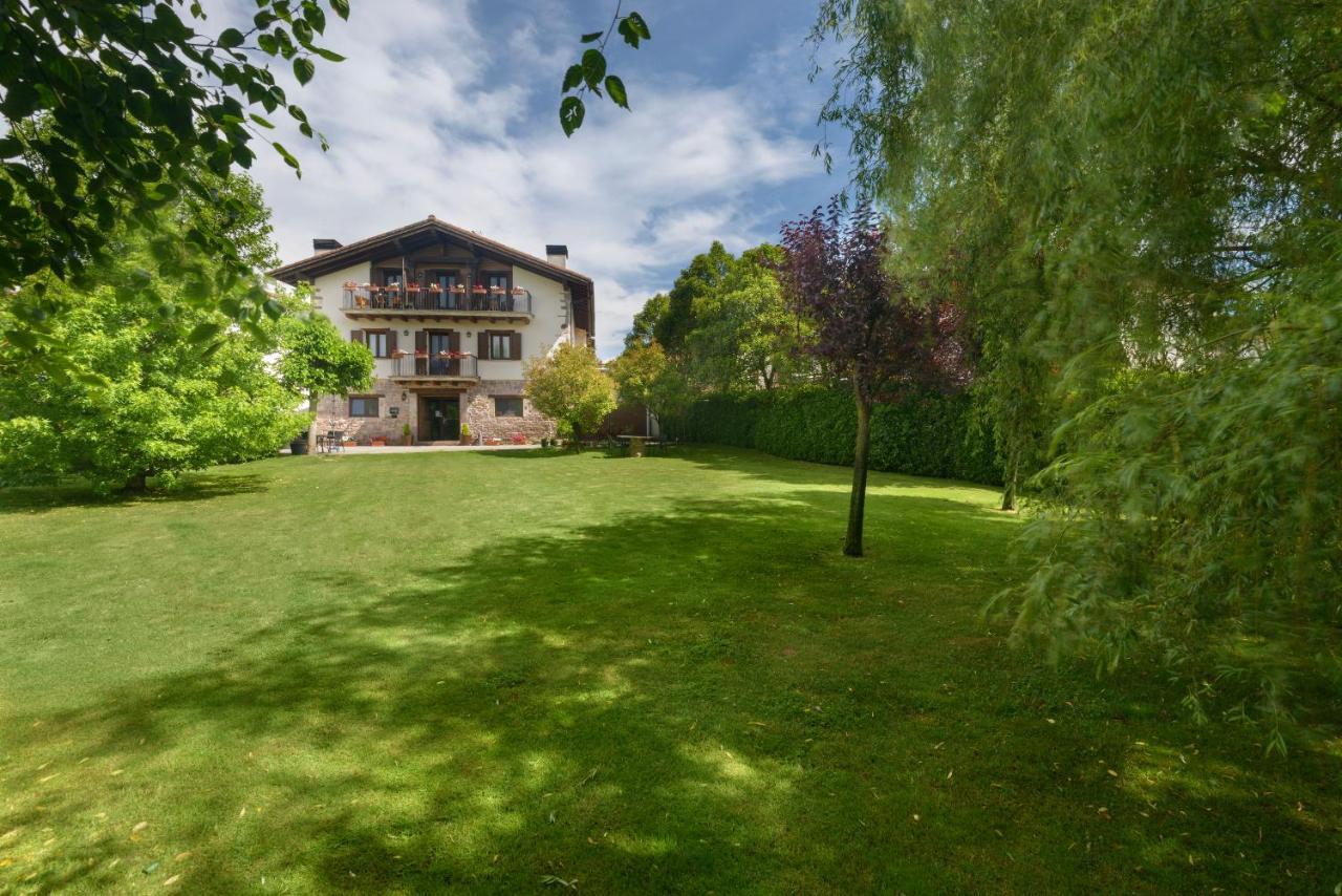 Hotel Rural Iribarnia Ланц Экстерьер фото