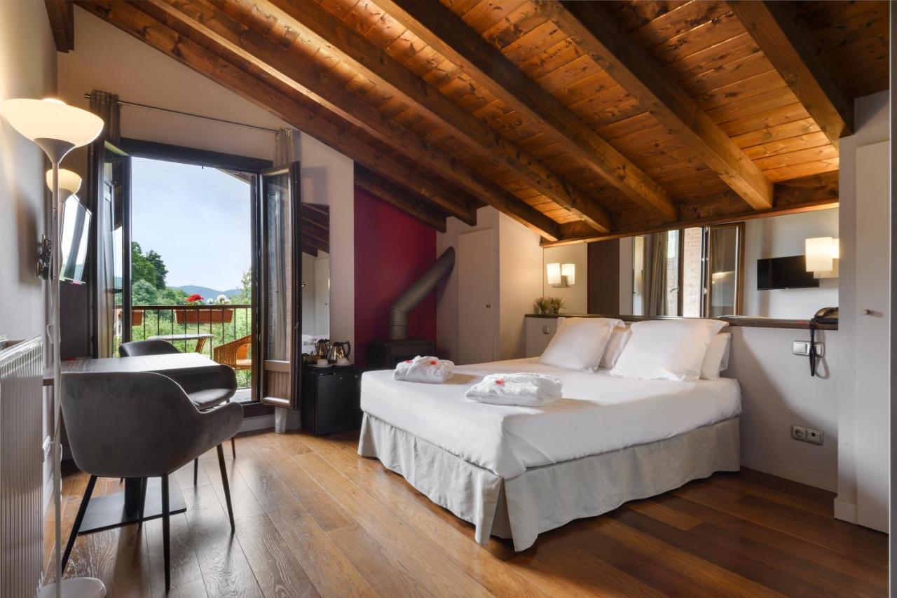 Hotel Rural Iribarnia Ланц Экстерьер фото