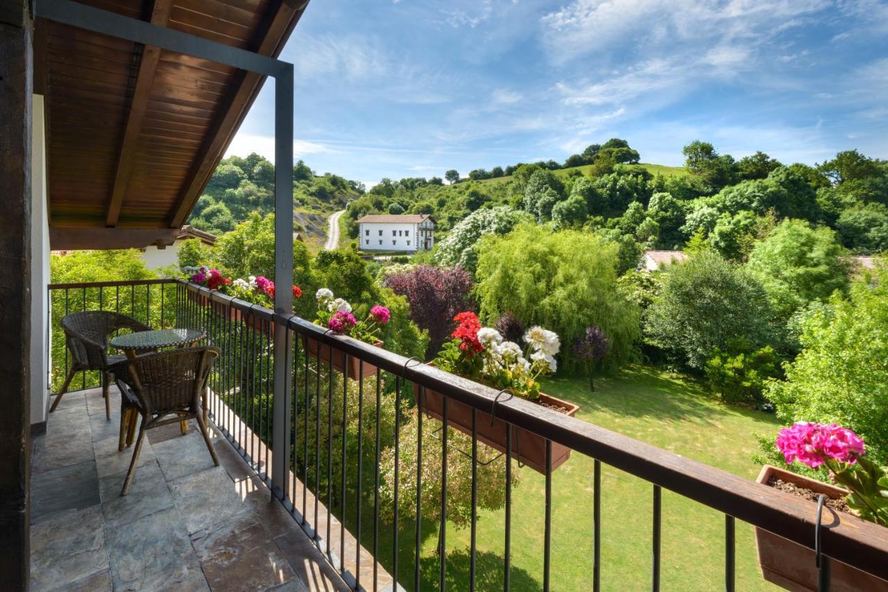Hotel Rural Iribarnia Ланц Экстерьер фото